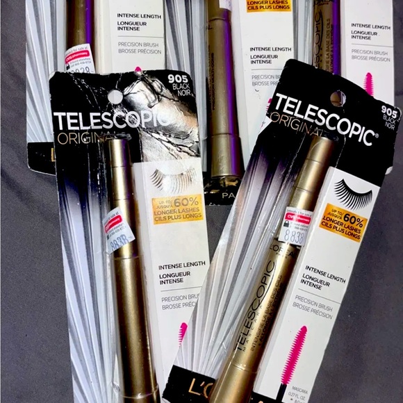 2 New L’OREAL PARIS Telescopic Intense Length Mascara - Picture 2 of 7